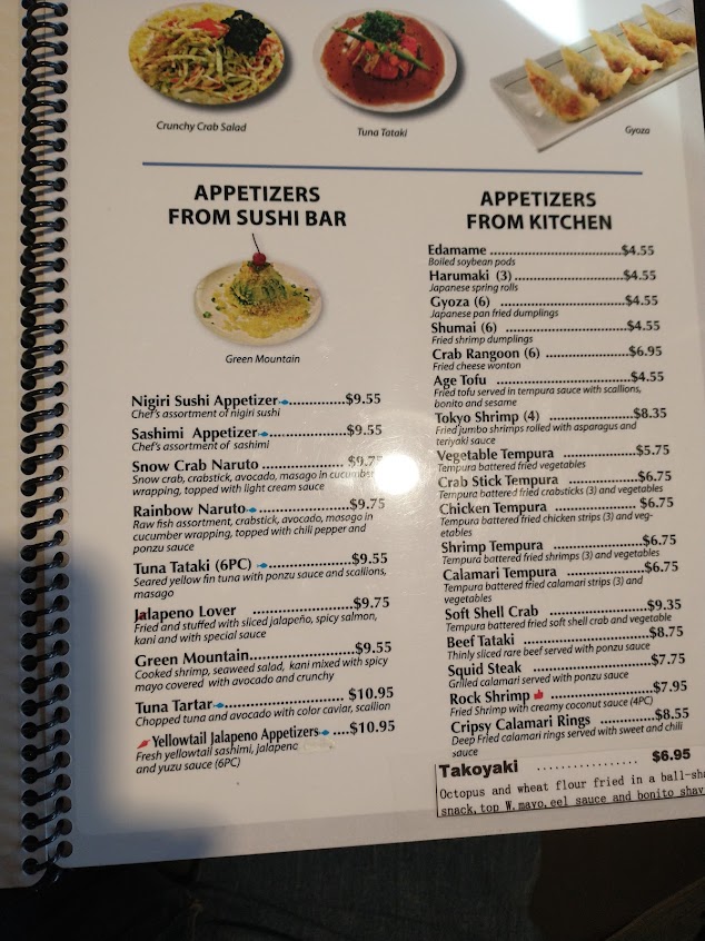 Menu Izumi Sushi Asian Fusion - 4