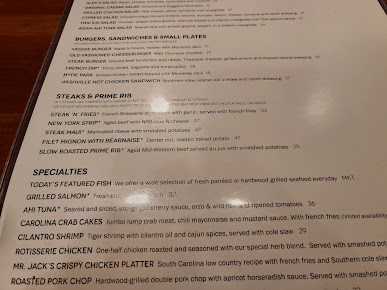 Menu J Alexanders Restaurant Palm Beach Gardens - 7