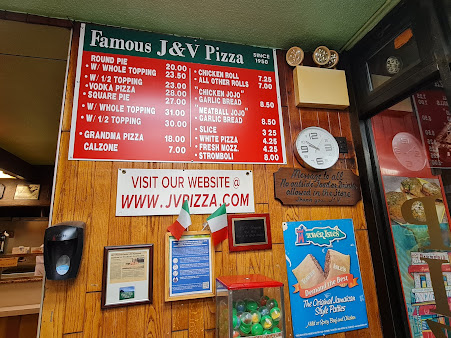 Menu J & V Pizzeria - 0