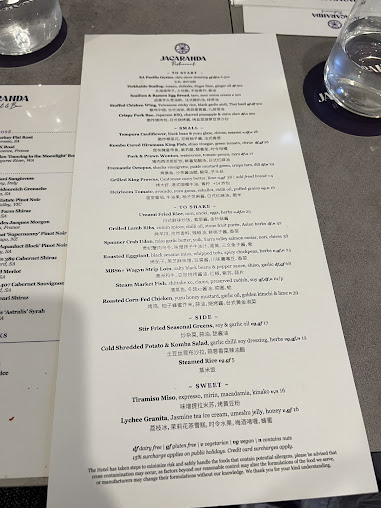 Menu Jacaranda Restaurant & Bar - 3