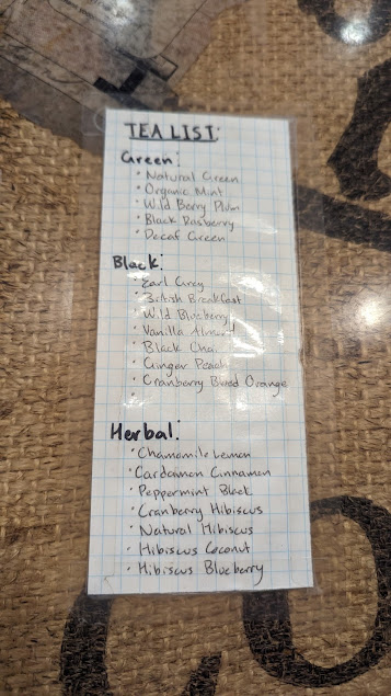 Menu Jack Henry Coffee House - 4