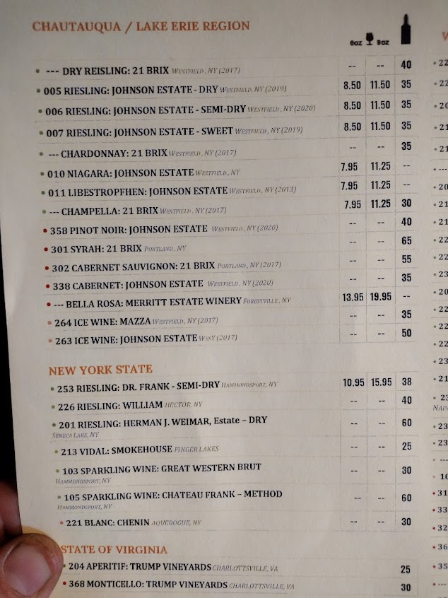 Menu Jacks Barcelona Drive In - 2