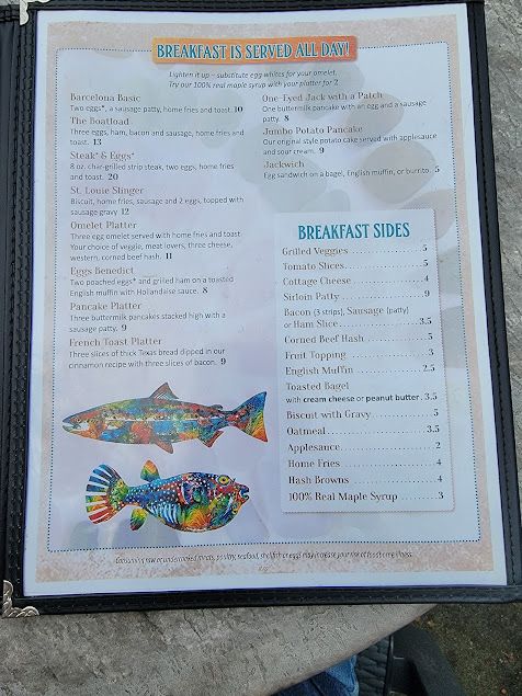 Menu Jacks Barcelona Drive In - 8