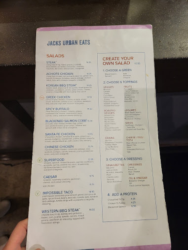 Menu Jacks Urban Eats Sacramento - 0