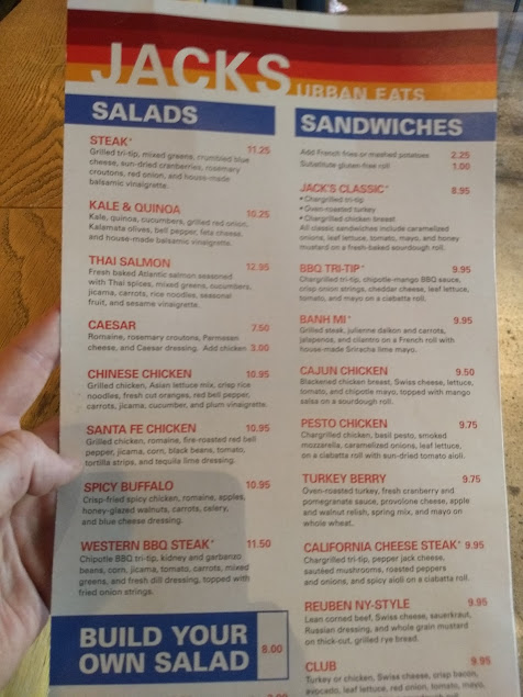 Menu Jacks Urban Eats Sacramento - 8