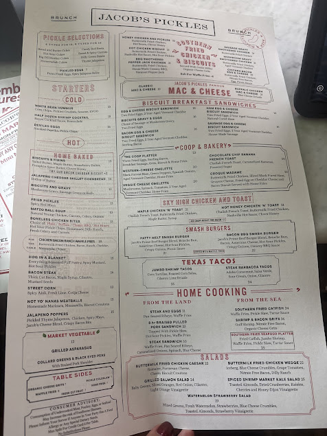 Menu Jacobs Pickles South Norwalk - 1