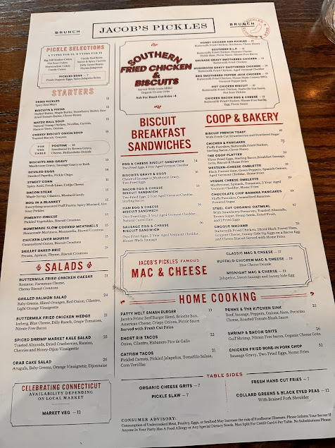 Menu Jacobs Pickles South Norwalk - 8