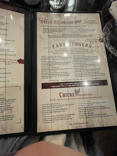 Menu Jake Hafner's Restaurant & Tavern - 5