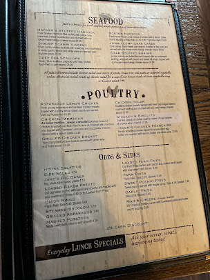 Menu Jake Hafner's Restaurant & Tavern - 6