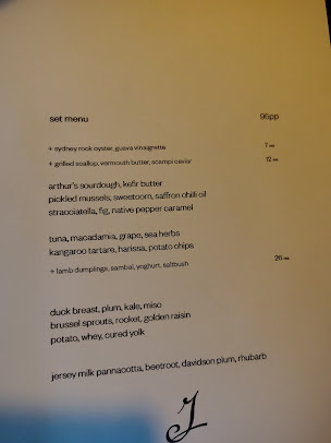Menu Jane Surry Hills - 4