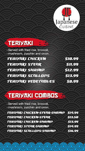 Menu Japanese Cuisine - 1