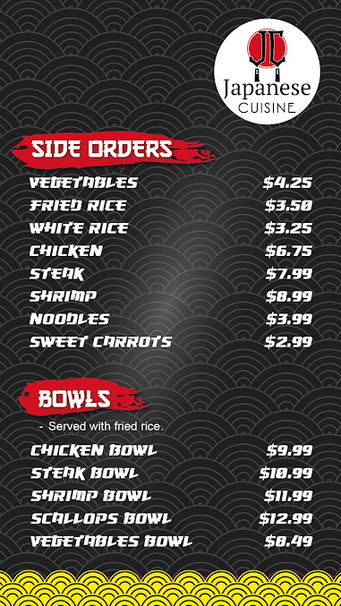 Menu Japanese Cuisine - 3