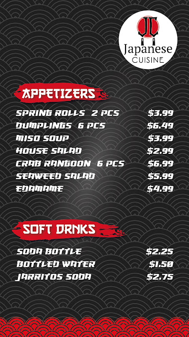 Menu Japanese Cuisine - 4