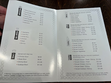 Menu Japanese Cuisine - 6