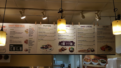 Menu Jasmin & Olivz Mediterranean - Ncsu - 3