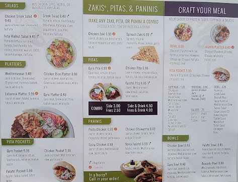 Menu Jasmin Olivz Mediterranean Walnut - 0