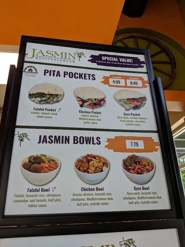 Menu Jasmin Olivz Mediterranean Walnut - 3