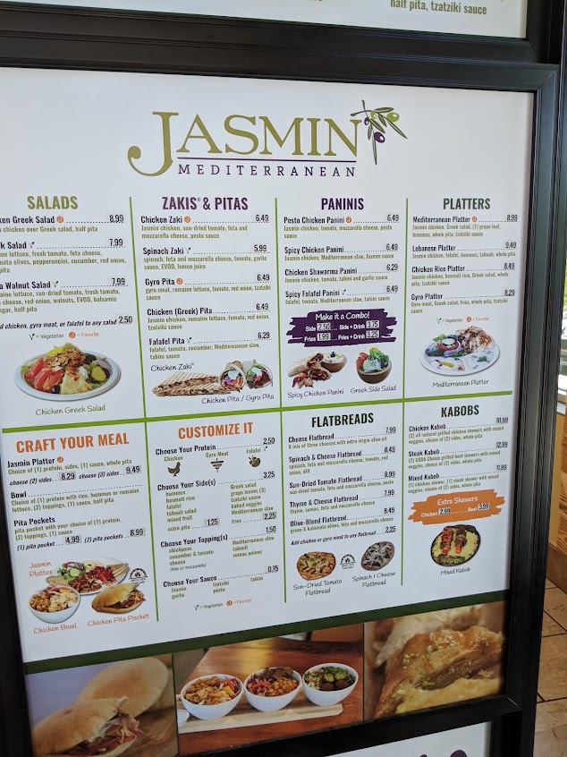 Menu Jasmin Olivz Mediterranean Walnut - 8