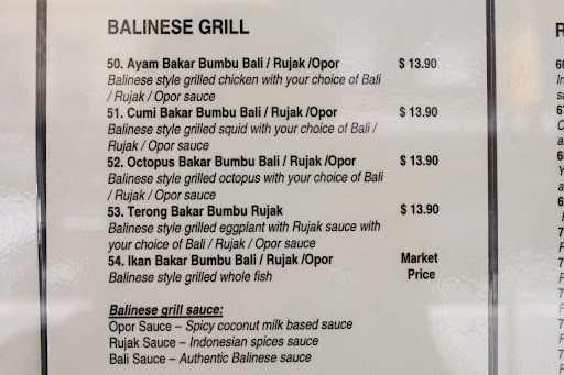 Menu Java Restaurant - 2