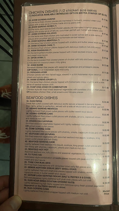 Menu Java Restaurant - 3