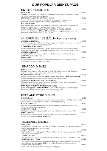 Menu Java Restaurant - 4
