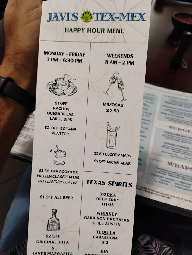 Menu Javis Best Of Tex Mex - 6