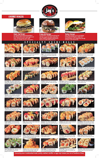 Menu Jay's 108 Goldsboro - 5
