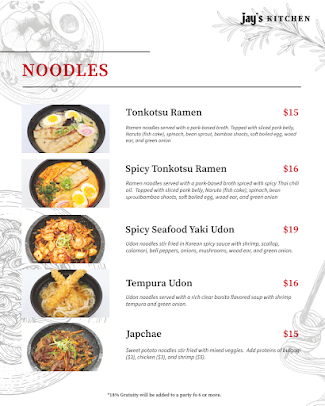Menu Jay’s Kitchen - 2
