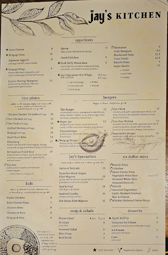 Menu Jay’s Kitchen - 4