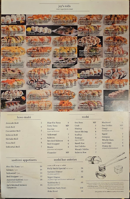 Menu Jay’s Kitchen - 5
