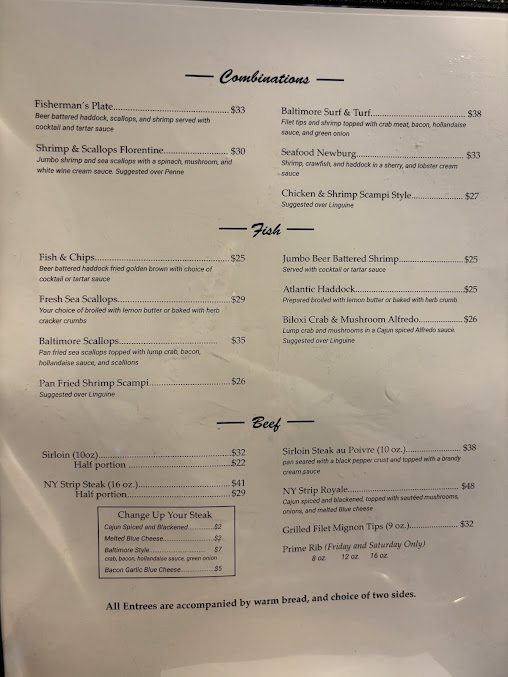 Menu Jay's Place - 0
