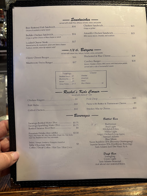 Menu Jay's Place - 2
