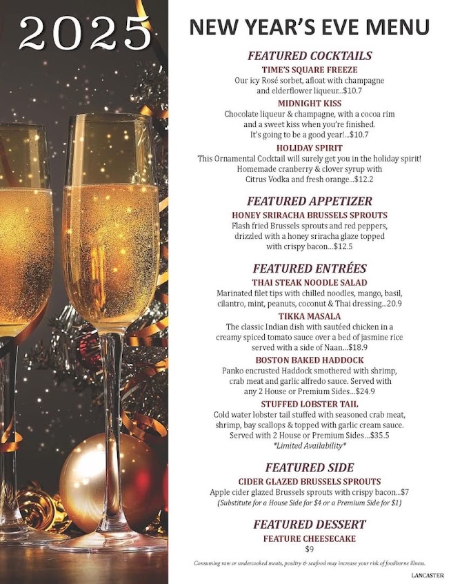 Menu Jb Dawsons Restaurant Bar - 0