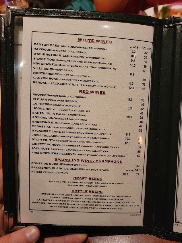 Menu Jb Dawsons Restaurant Bar - 4