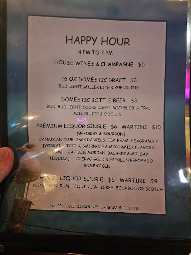 Menu Jbyrds Muddy Waters Restaurant Raw Bar - 0
