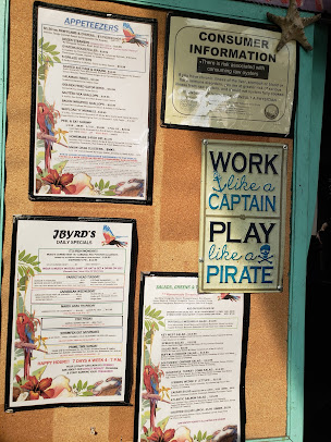 Menu Jbyrds Muddy Waters Restaurant Raw Bar - 6