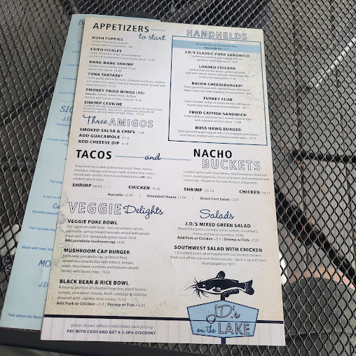 Menu Jds On The Lake - 3