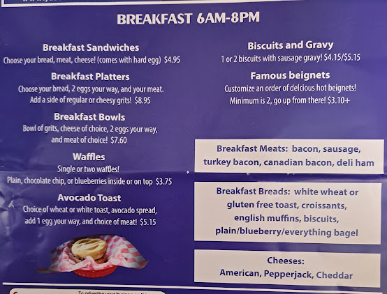 Menu Jeaux On The Geaux - 0