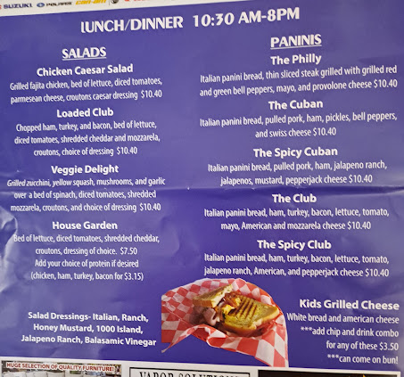 Menu Jeaux On The Geaux - 1