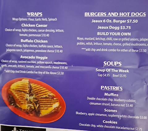 Menu Jeaux On The Geaux - 3