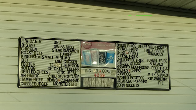 Menu Jim Dandy Drive In - 4