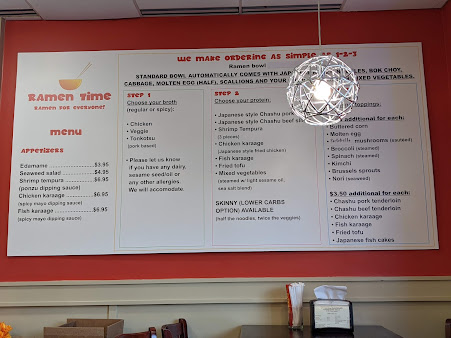 Menu Jimmy Thai/Ramen Time - 1