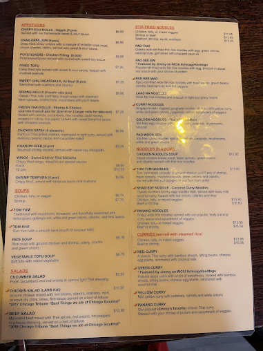 Menu Jimmy Thai/Ramen Time - 4