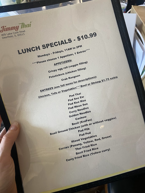 Menu Jimmy Thai/Ramen Time - 6