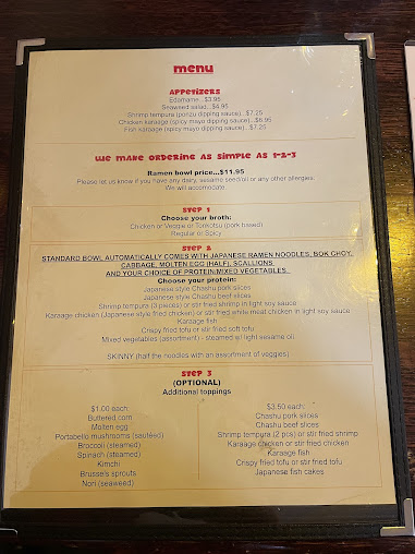 Menu Jimmy Thai/Ramen Time - 9