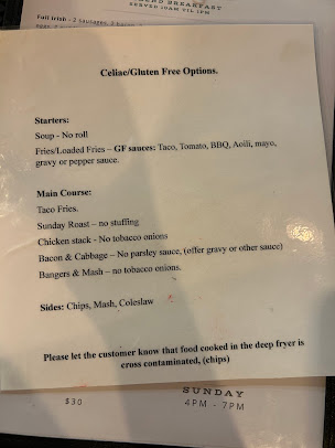 Menu Jimmys Bar & Restaurant - 5