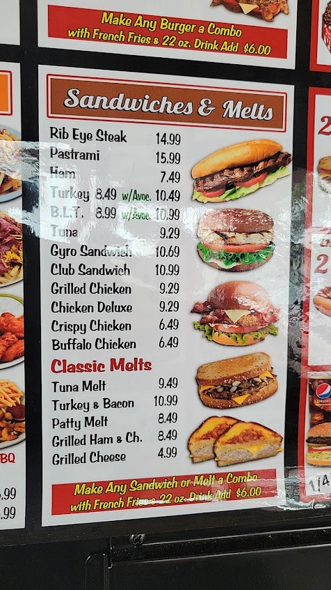 Menu Jims Burgers Long Beach - 5