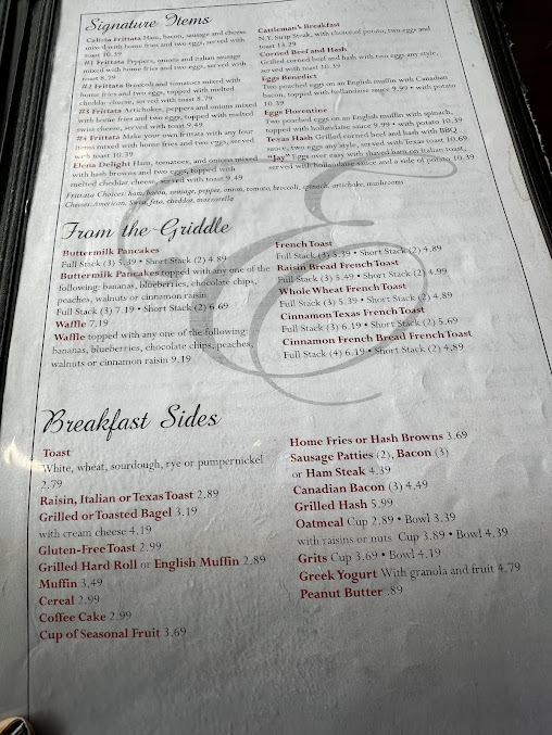 Menu Jim's On Main - 9