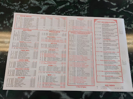 Menu Jin Jin Chinese Restaurant - 8