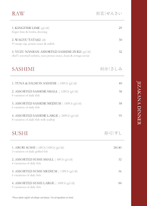 Menu Jizakana - 4